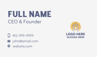 Doodle Human Star Business Card Image Preview