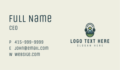 Landscaping House Lawn Business Card Image Preview