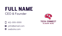 Tech Brain App Business Card Image Preview