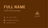 Pyramid Finance Corporation Business Card Image Preview