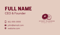 Donut Sprinkles Pastry Business Card Image Preview