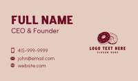 Donut Sprinkles Pastry Business Card Preview