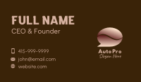 Coffee Bean Chat Business Card Image Preview