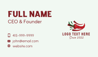 Spicy Pepper Punch Business Card Image Preview