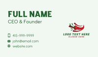 Spicy Pepper Punch Business Card Preview