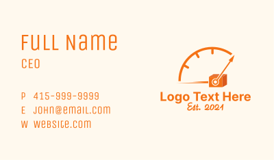Fast Package Time Business Card Image Preview