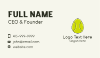 Egg Tennis Ball Business Card Image Preview