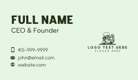 Leprechaun Beard Clover Business Card Preview