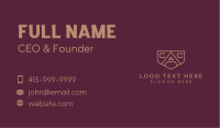 Law Firm C & A Monogram Business Card Image Preview