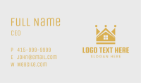 Golden Crown Home  Business Card Image Preview