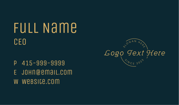 Elegant Brand Business Business Card Design Image Preview