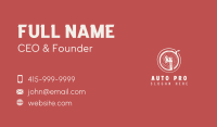 Axe Lumberjack Carpentry Handyman Business Card Image Preview