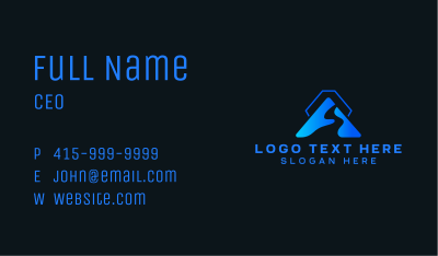 Travel Road Logistics Business Card Image Preview