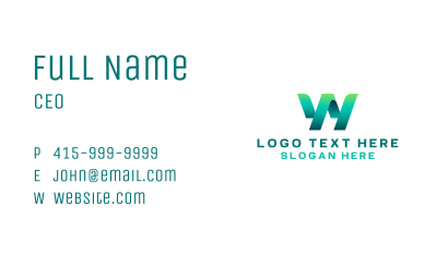 Web Technology Developer  Business Card Image Preview