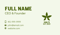 Organic Cannabis Laboratory  Business Card Image Preview