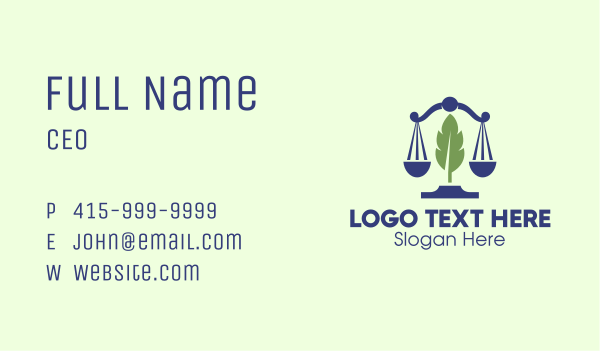 Legal Justice Scales  Business Card Design Image Preview