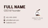 Spice Jar Ingredients  Business Card Image Preview