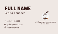 Spice Jar Ingredients  Business Card Image Preview