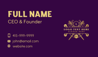 Tailor Sewing Seamstress Business Card Design