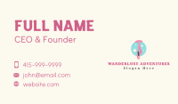 Ballerina Ballet Shoes Business Card Image Preview