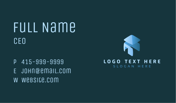 House Roof Realty Business Card Design Image Preview