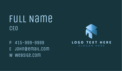 House Roof Realty Business Card Image Preview