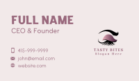 Salon Beauty Eyelash Business Card Image Preview