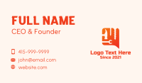 Handyman Tools Chat Business Card Design