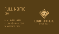 Royal Lion  Diamond Business Card Image Preview