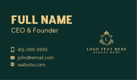 Regal Crown Shield Business Card Image Preview