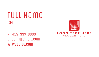 Abstract Generic Business Business Card Image Preview