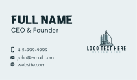 Modern Line Building  Business Card Image Preview