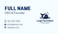 Pond Fishing Hook Business Card Image Preview