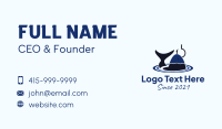 Pond Fishing Hook Business Card Preview