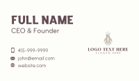 Gown Couture Stylist Business Card Design