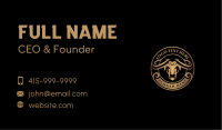Bison Bull Buffalo Business Card Image Preview