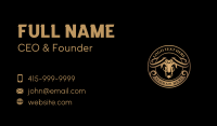 Bison Bull Buffalo Business Card Preview