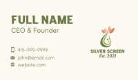 Organic Drop Natural Essence Business Card Image Preview