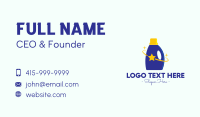Star Cleaning Supplies Business Card Design