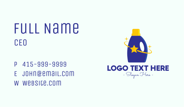 Star Cleaning Supplies Business Card Design Image Preview