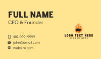 Flame Pig Barbecue Business Card Image Preview