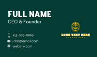 Motorcycle Helmet Rider Business Card Preview