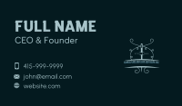 Needle Knitter Yarn Business Card Image Preview