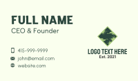 Lawn Mower Grass Business Card Preview