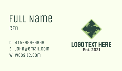 Lawn Mower Grass Business Card Image Preview