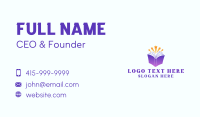 Creative Star Book Business Card Design