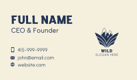 Winged Summit Trekking  Business Card Design