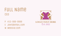 Sexy Dress Lady Business Card Image Preview