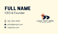 Logistics Road Highway Business Card Image Preview
