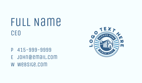 Property Roof Housing Business Card Design Image Preview